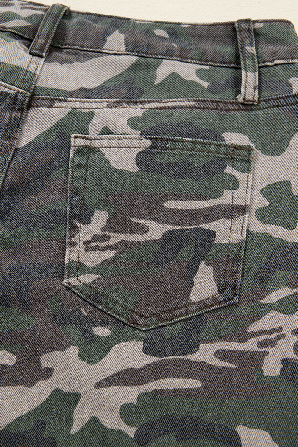 Catch Me If You Can Camo Cargo Wide Leg Pants