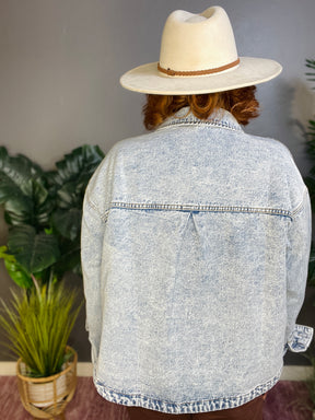 Denim Queen Boyfriend Jacket - OT027DN