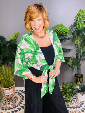 Lost In The Tropics Kimono - OT172GN