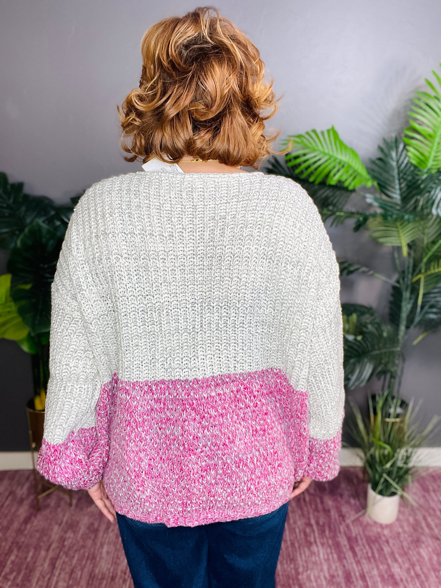 My Favorite Kind Magenta Sweater - S253MG