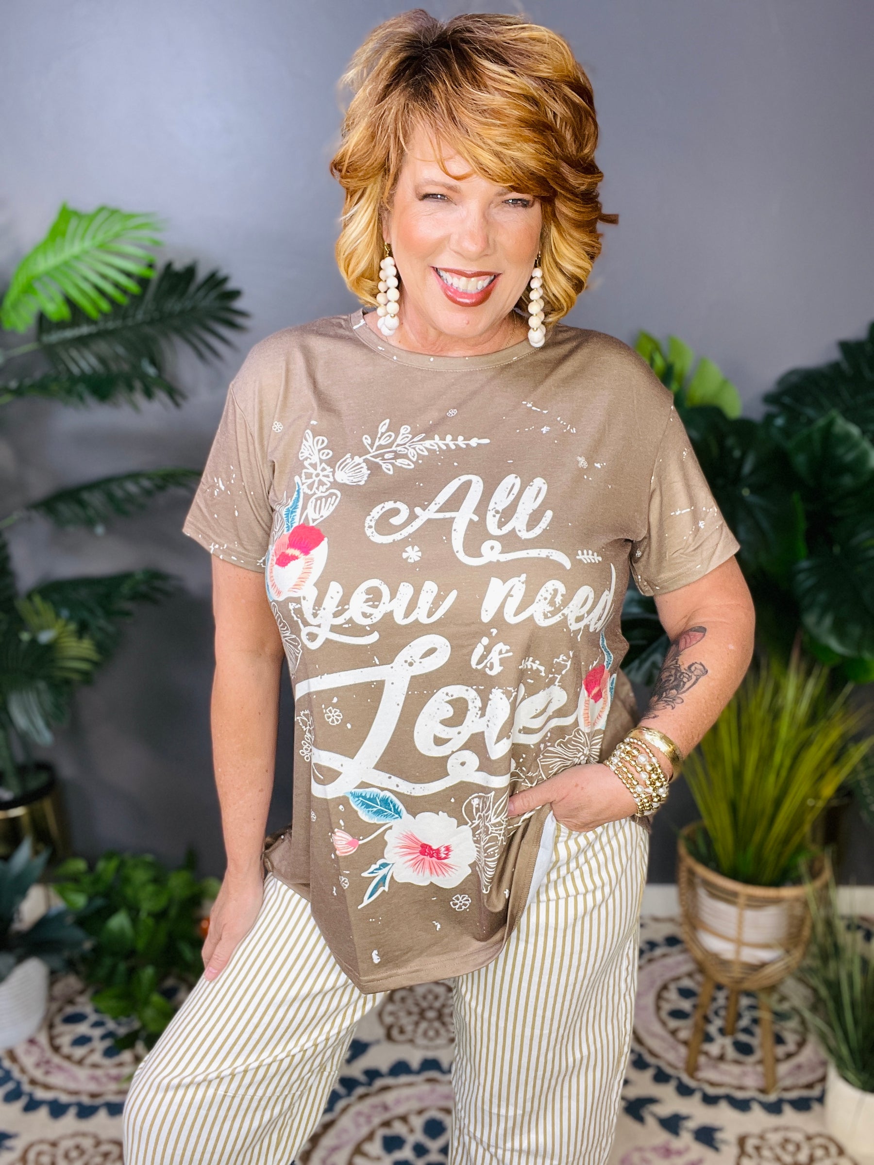 All You Need Is Love Tee - S693TN