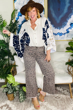 Hard To Tame Wide Leg High Waist Jeans (5 Colors)