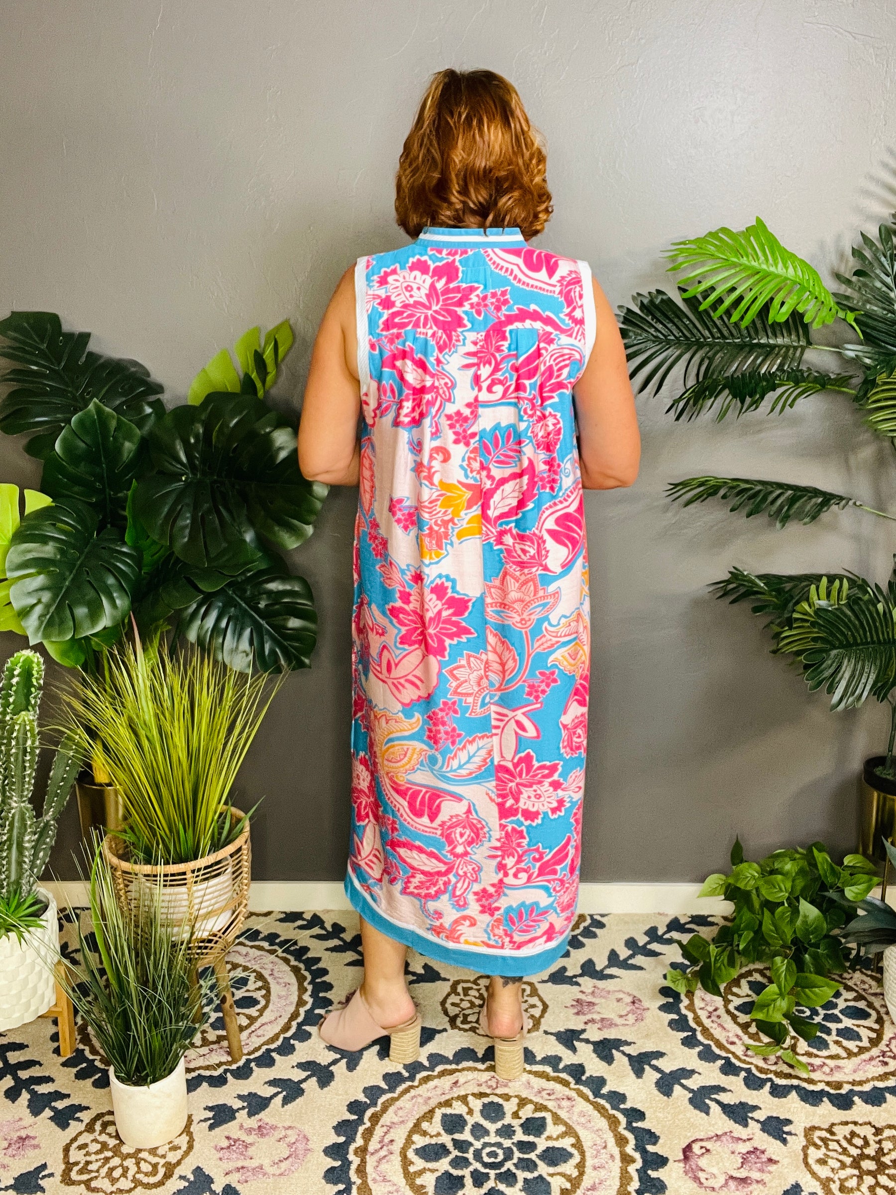 Spotlight Moment Floral Midi Dress