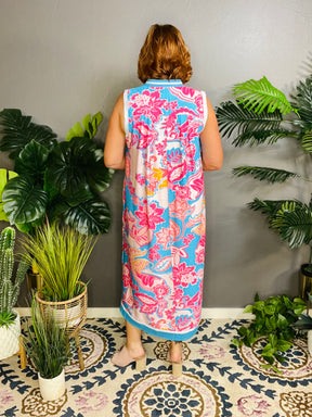 Spotlight Moment Floral Midi Dress