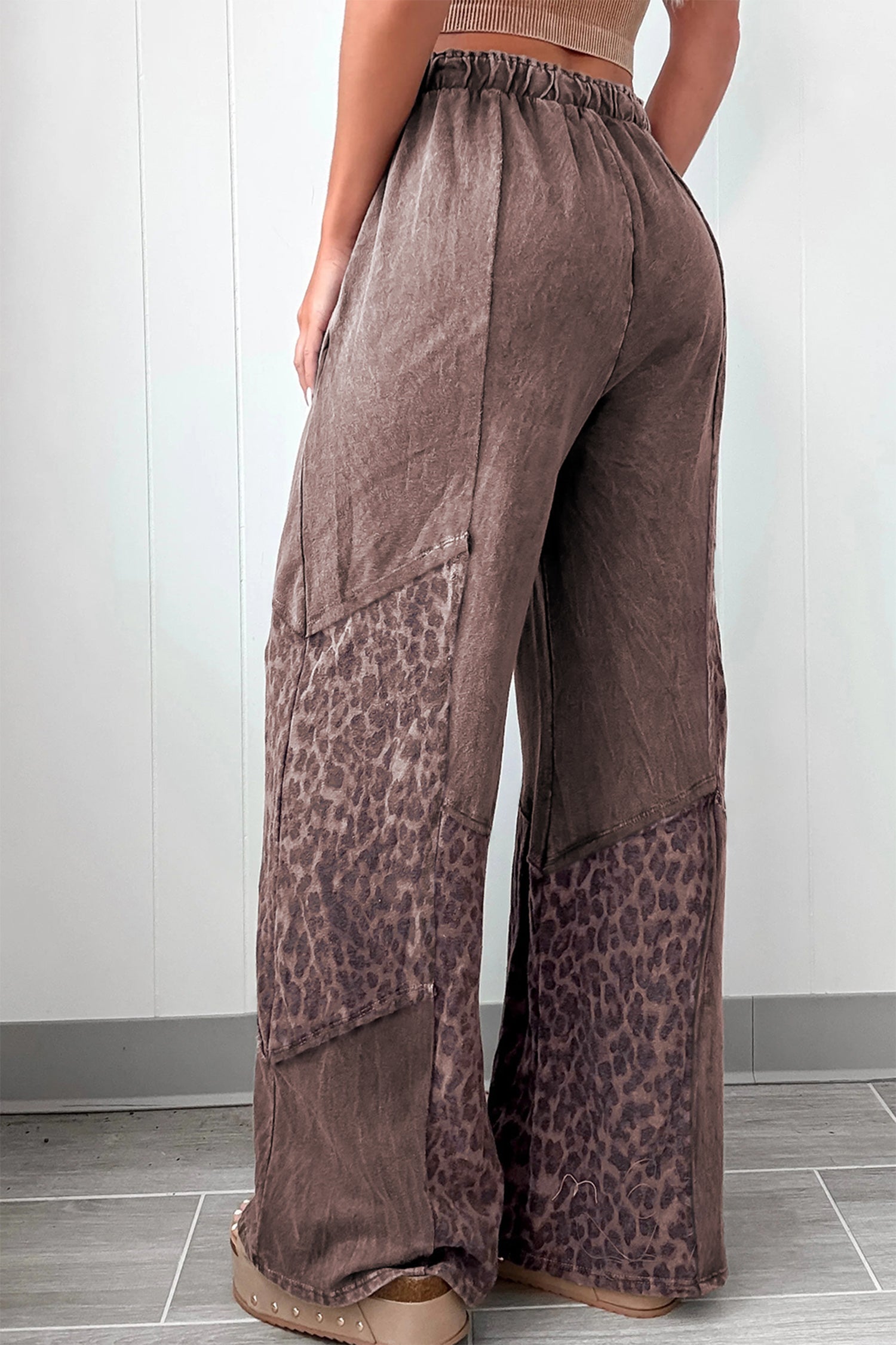 Easy Choice Coffee Mineral Wash Pants