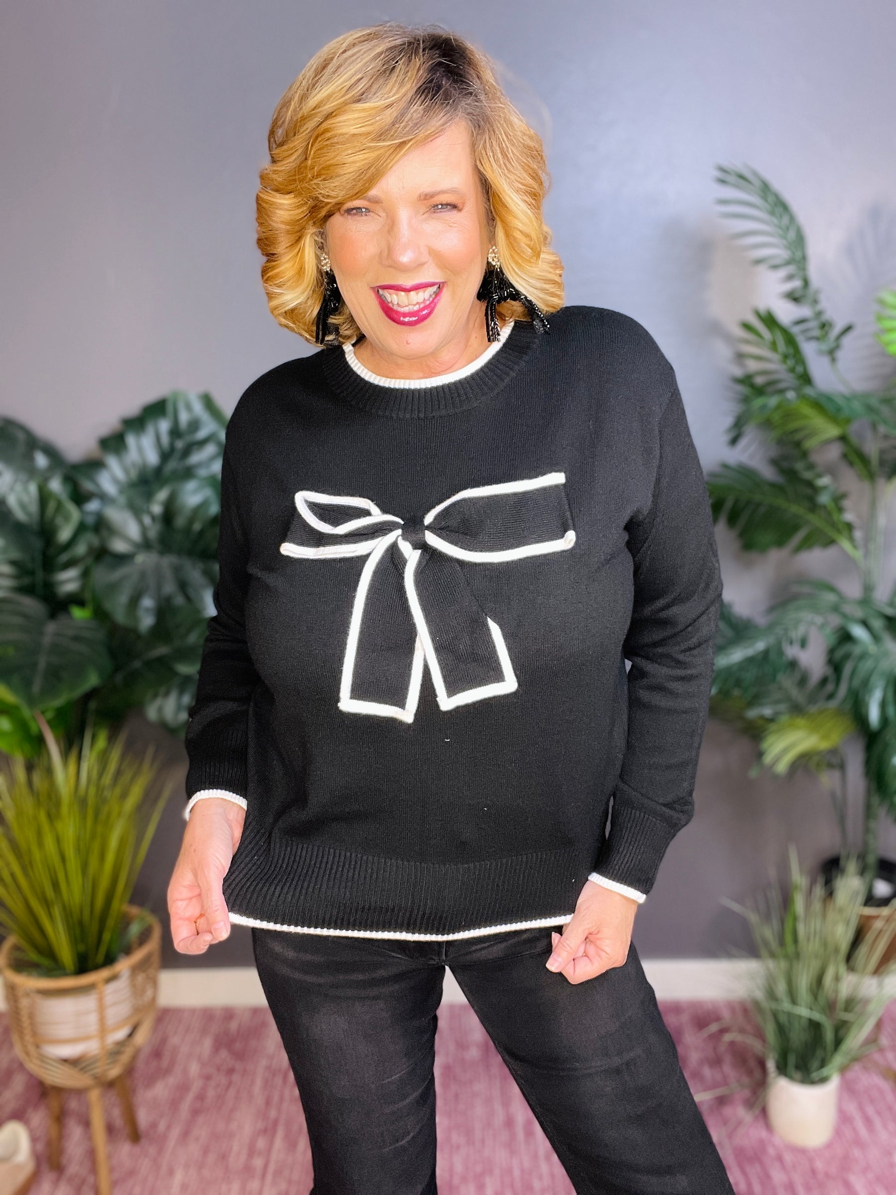 All About The Bow Sweater