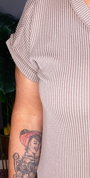 All The Comfort Coco Ribbed Set - SET020CC