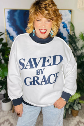 Saved By Grace Sweatshirt (2 Colors)