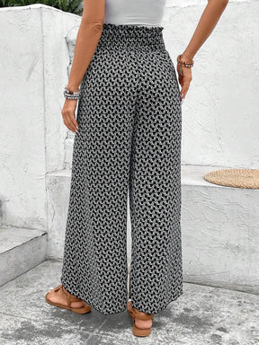Look Your Best Bohemian Print Wide Leg Pants