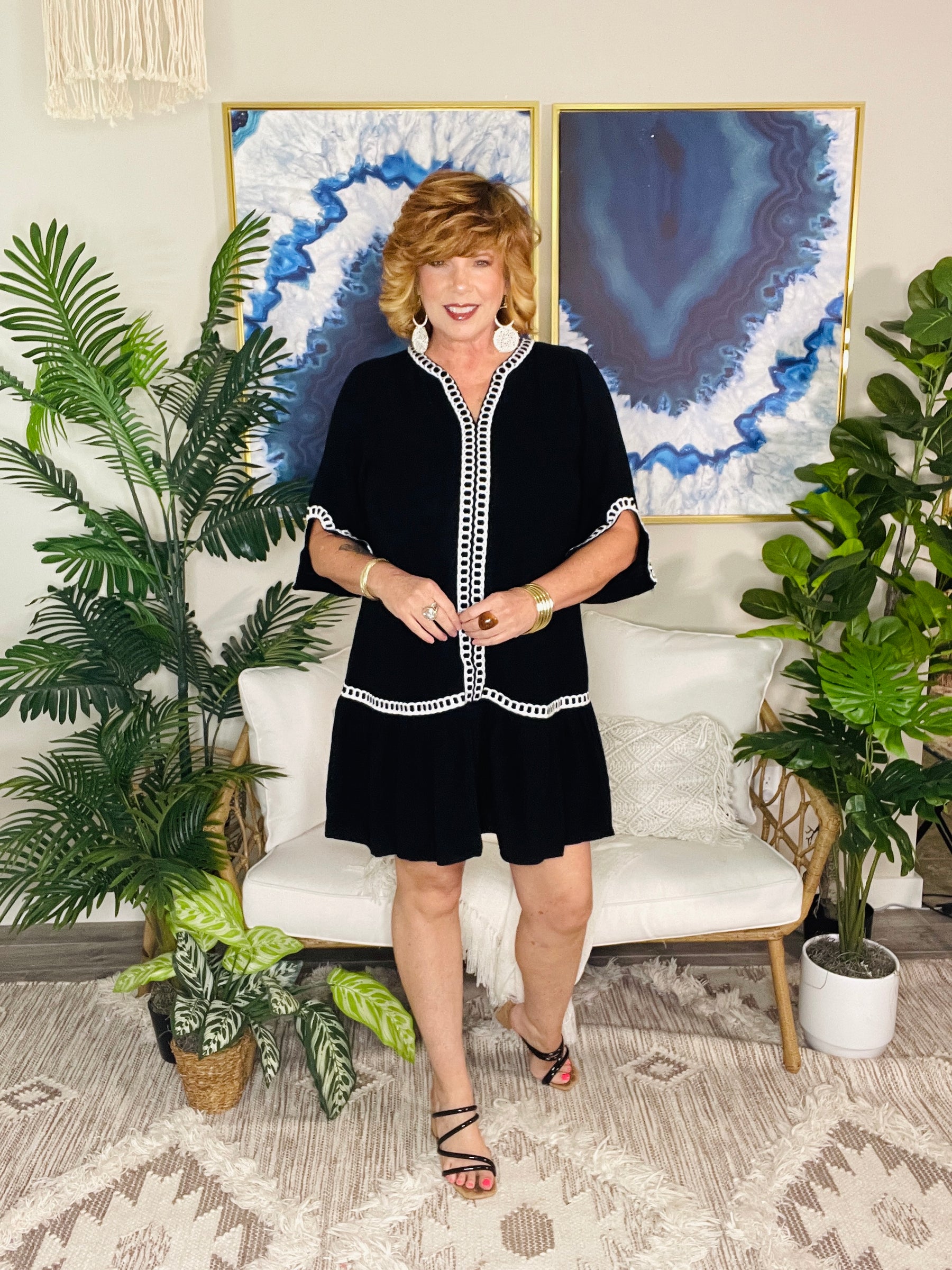 Just My Style Dress - DR257BK
