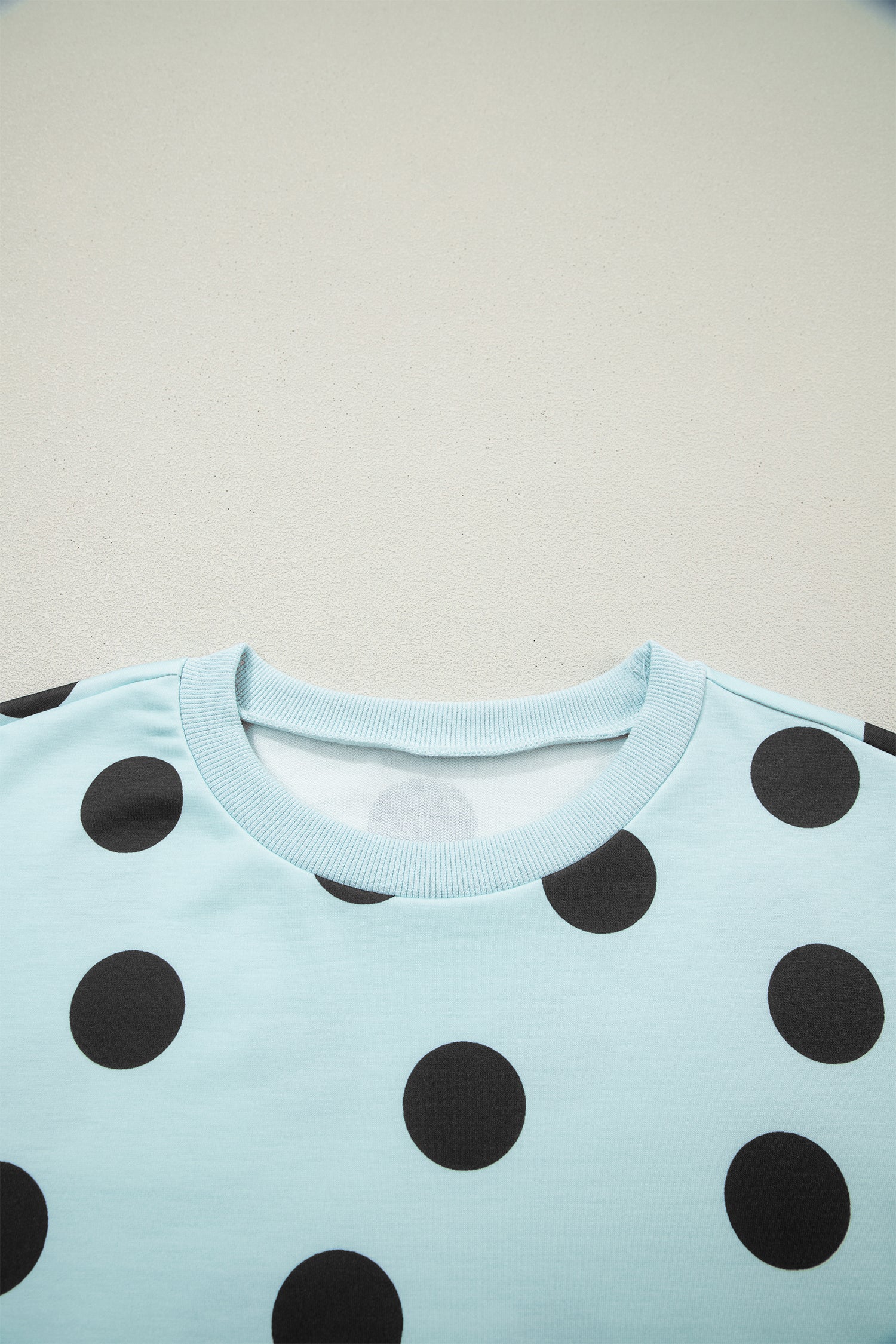 It's Spot On Sky Blue Polka Dot Top And Skort 2pc Set