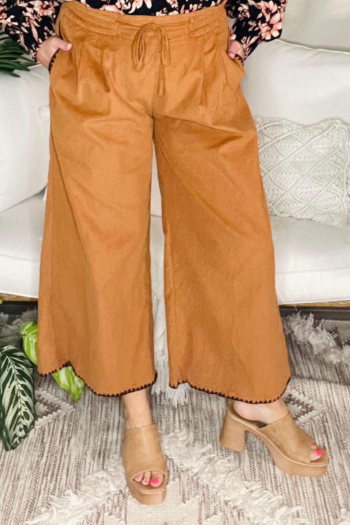 Copper Canyon Camel Pants - P157CA