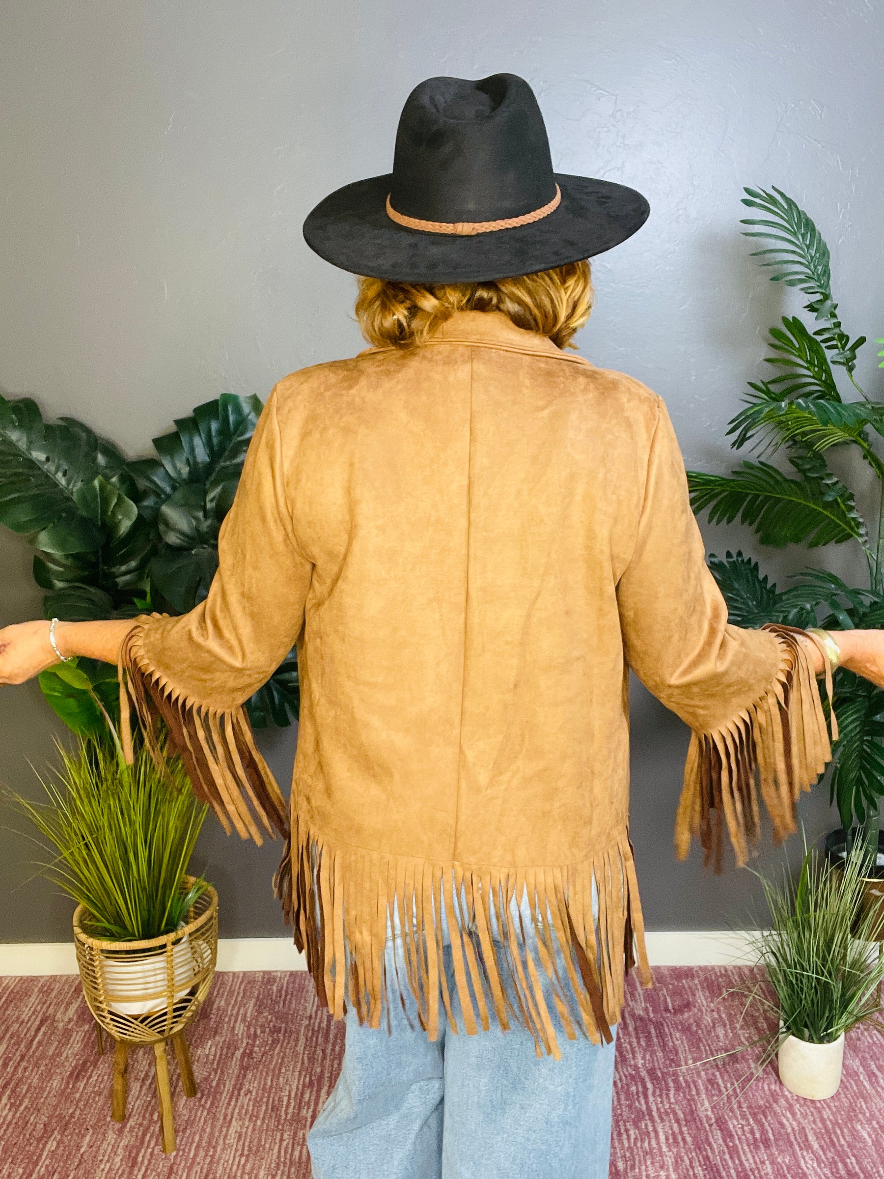 On The Fringe Blazer