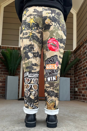 Hidden Love Pant - P073CAM