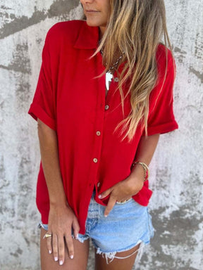 Sleek Serenity Scarlet Top - T11009SC