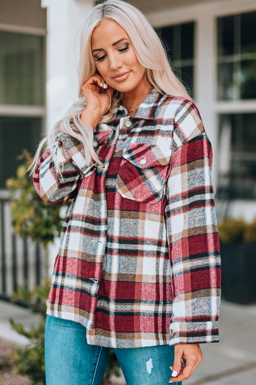 Plaid About You Shacket