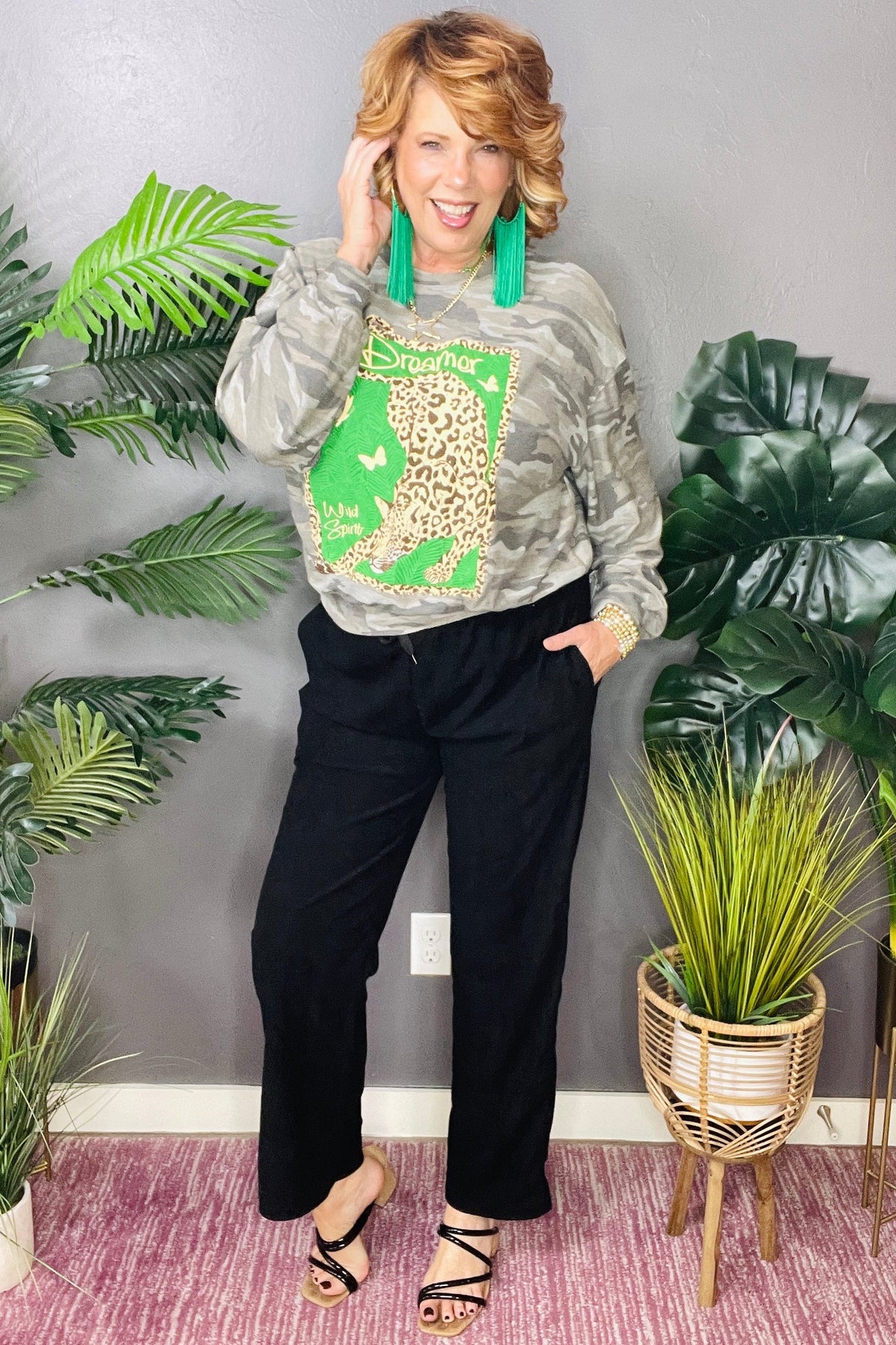 You Know I'm A Dreamer Top - S232CAM