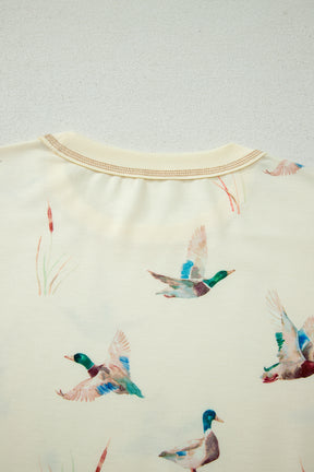 Mallard Moments Top And Short Set