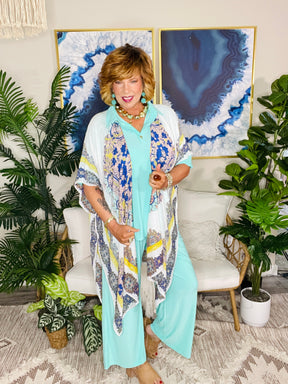 Boho Beauty Kimono - OT181WH
