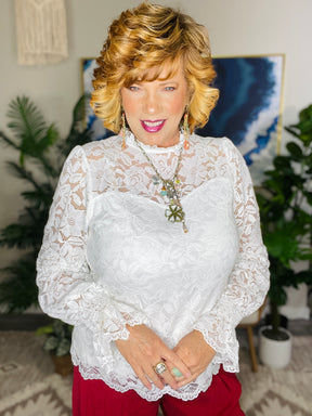 Lace And Legends Top