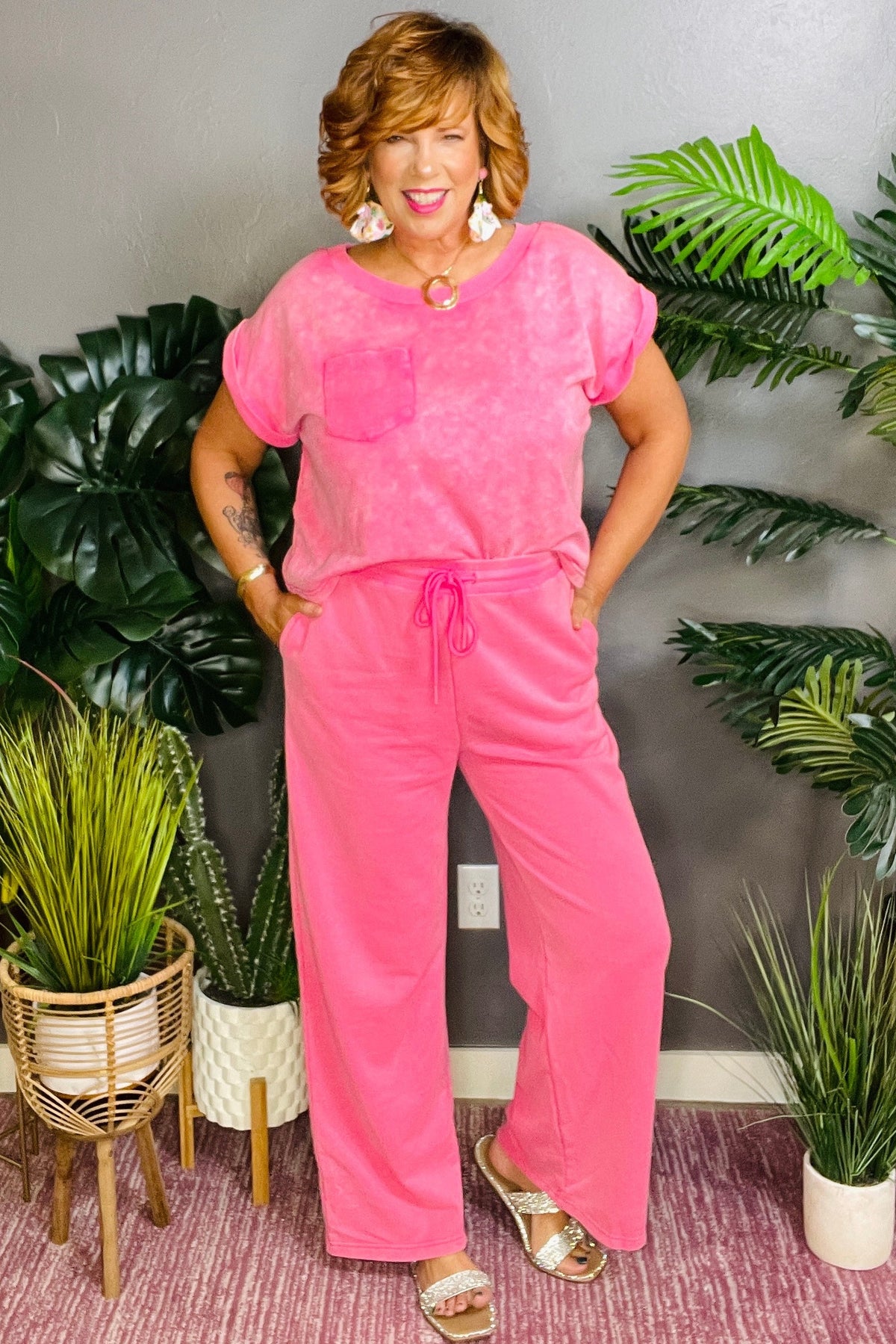 Haute Shot Pink 2 PC Set - SET025PK