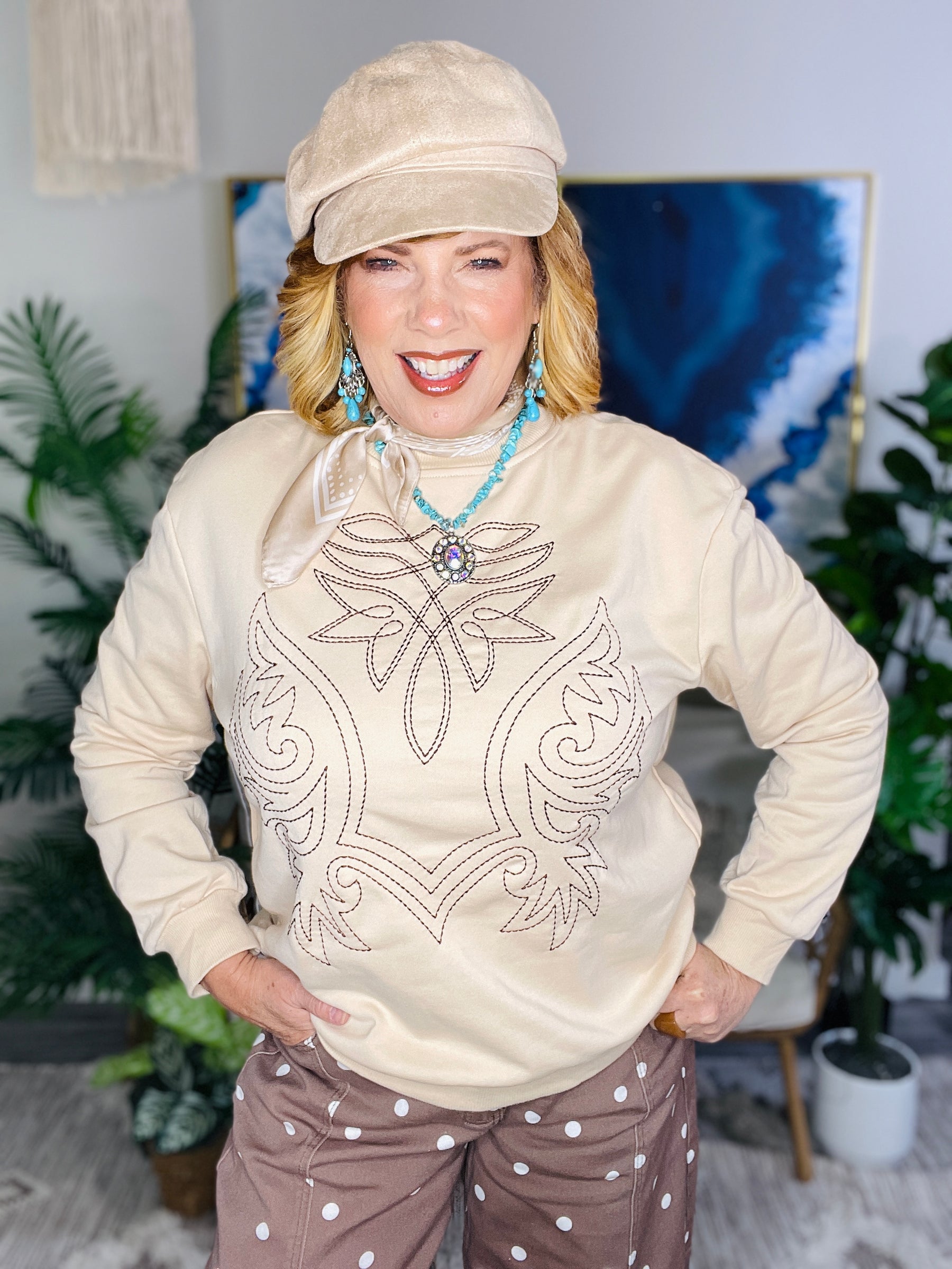 Desert Stitch Sweatshirt