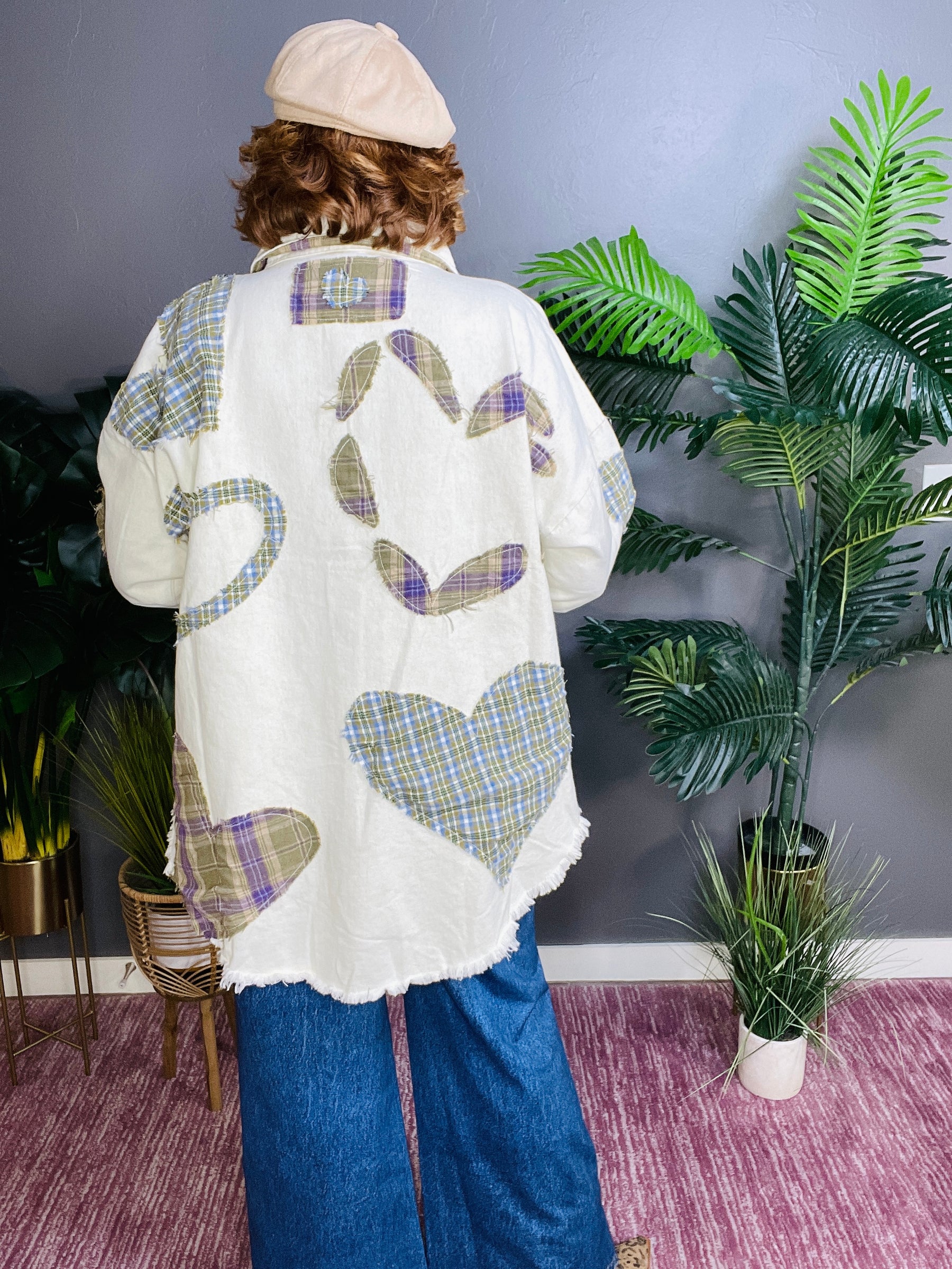 Listen To Your Heart Cream Top - S282CM