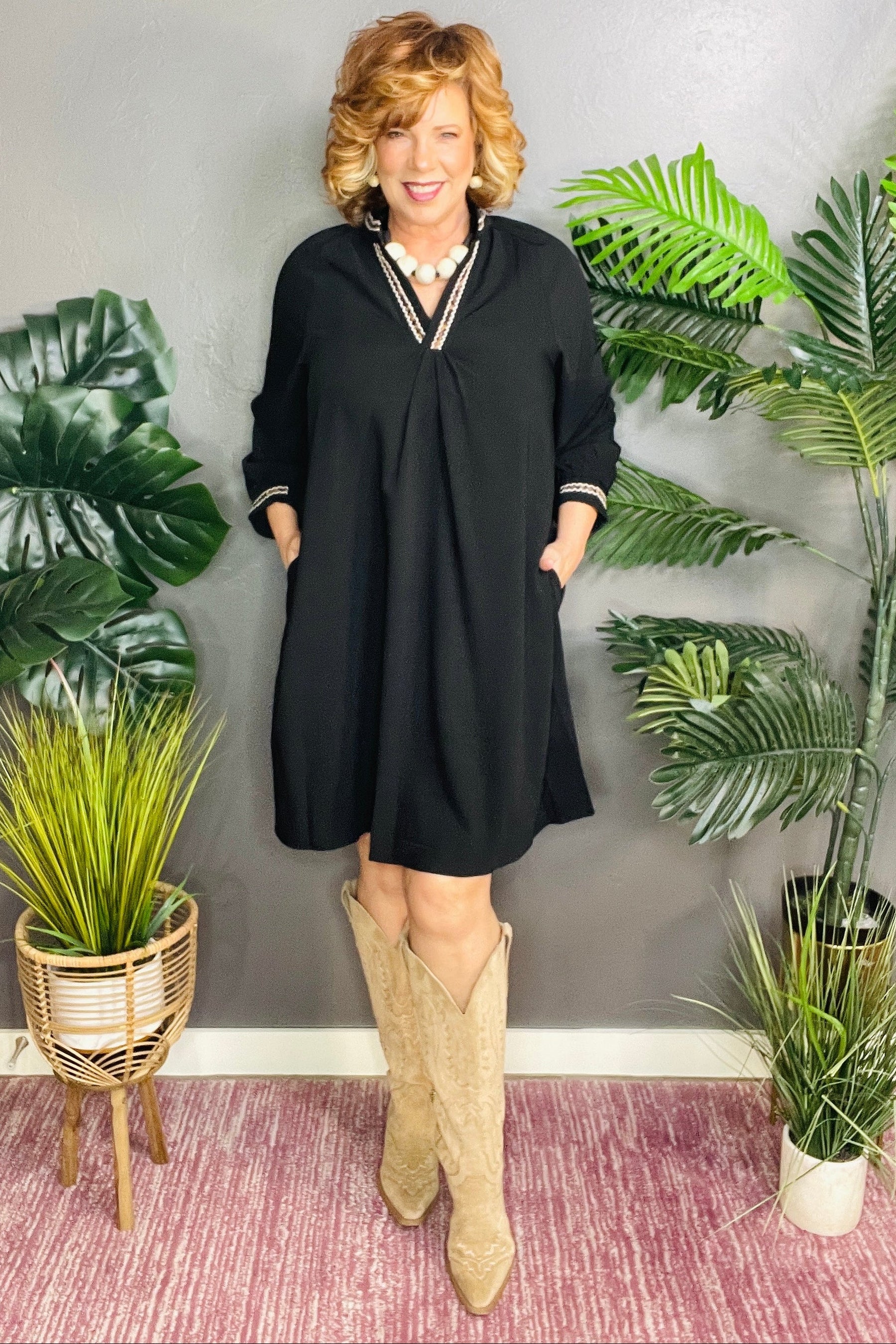 Boho Fashion Goals Mini Dress