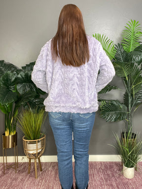 Cozy All Day Sherpa Half Zip Top (8 Colors)