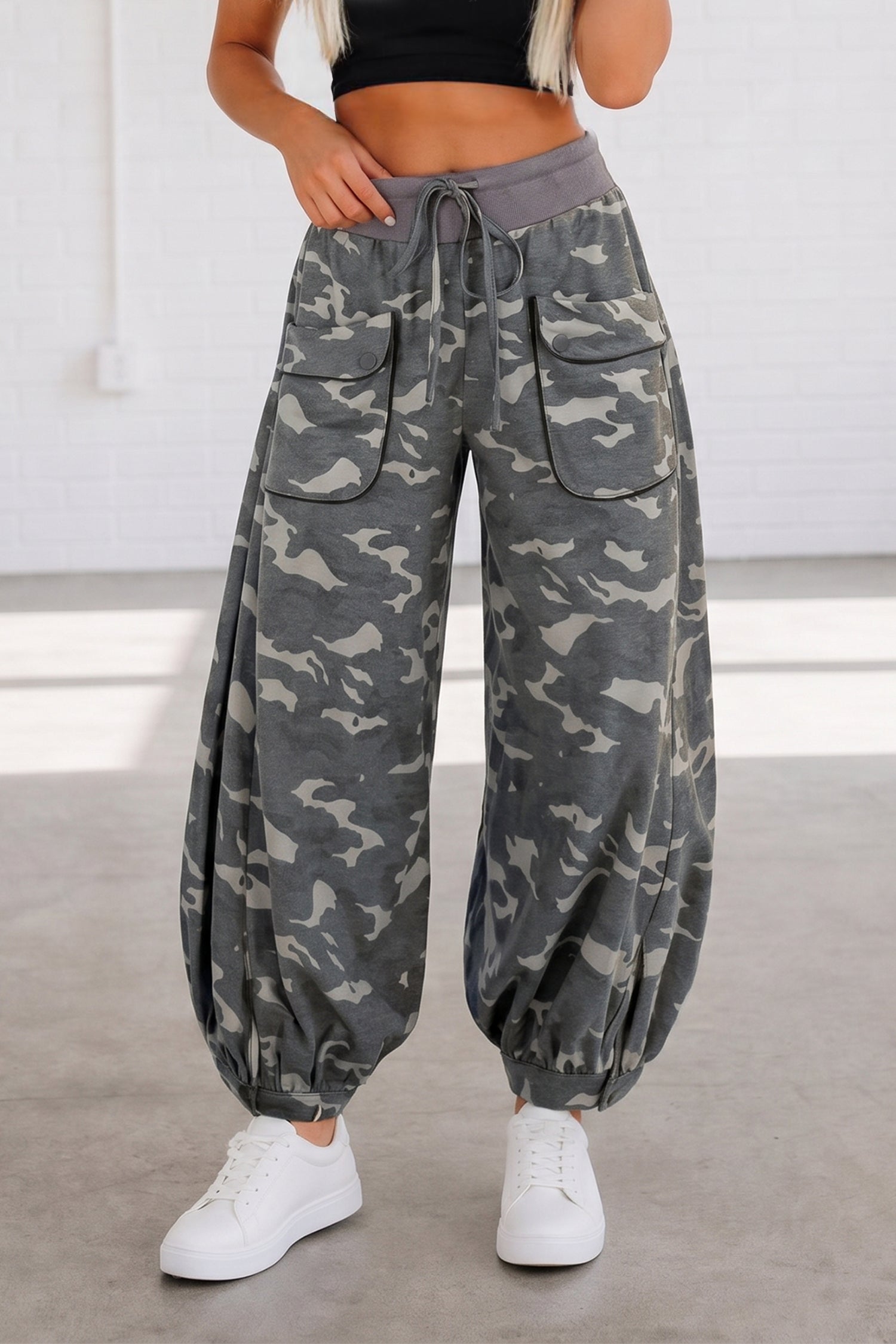 Hidden In Plain Sight Barrel Pants (2 Colors)