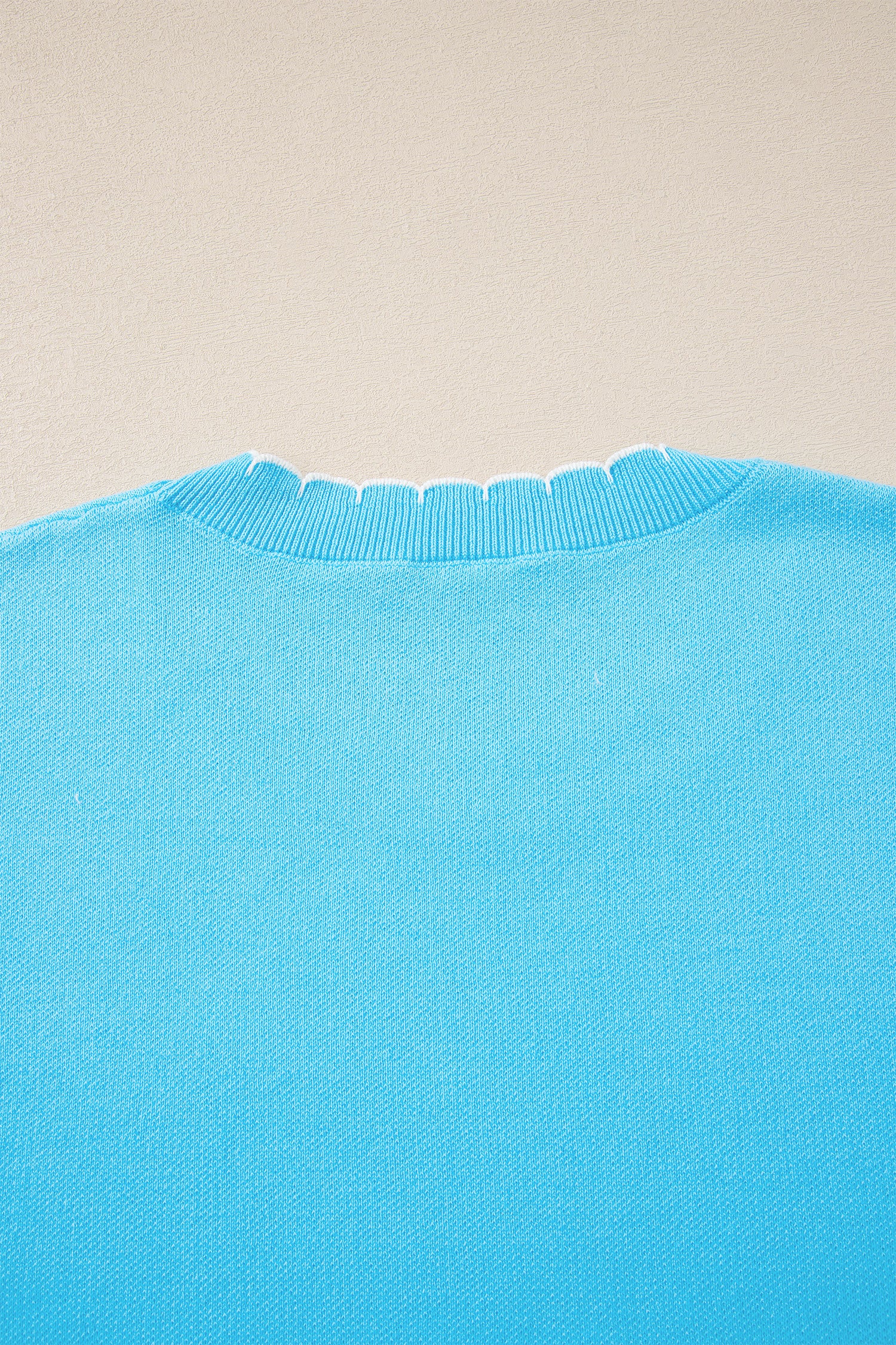 Bow My Gosh Blue Sweater