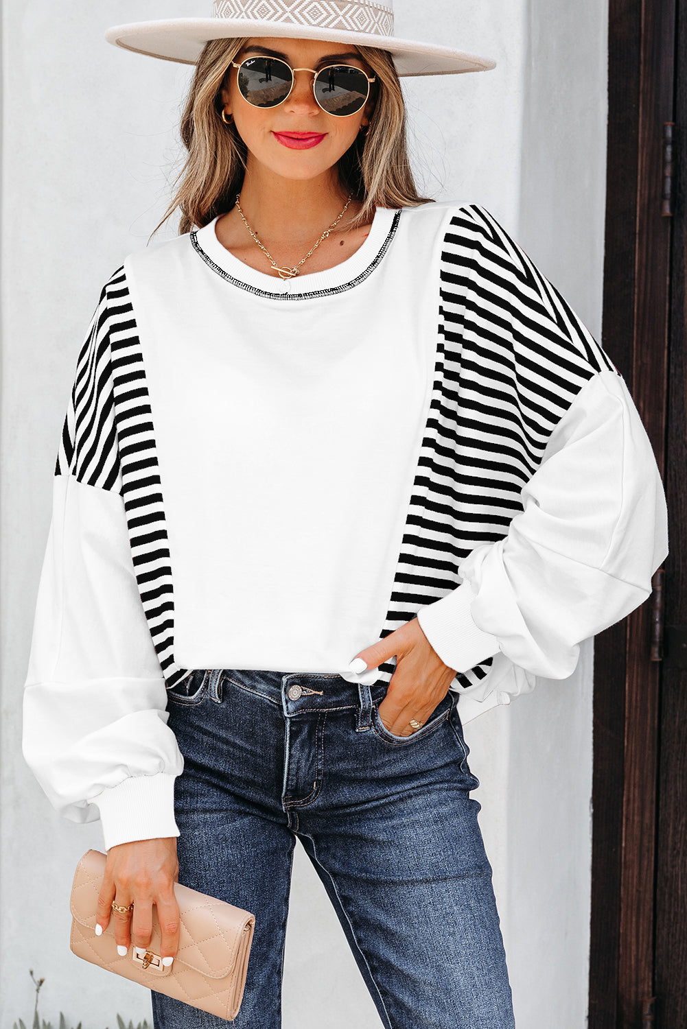 Show Your Stripes Oversize Sweatshirt