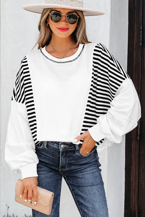 Show Your Stripes Oversize Sweatshirt