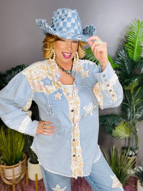 Hip And Chic Shacket - S372DN