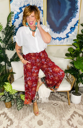Paisley Paradise Pants - P115MA