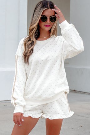 Dotted Delight Top And Short Set