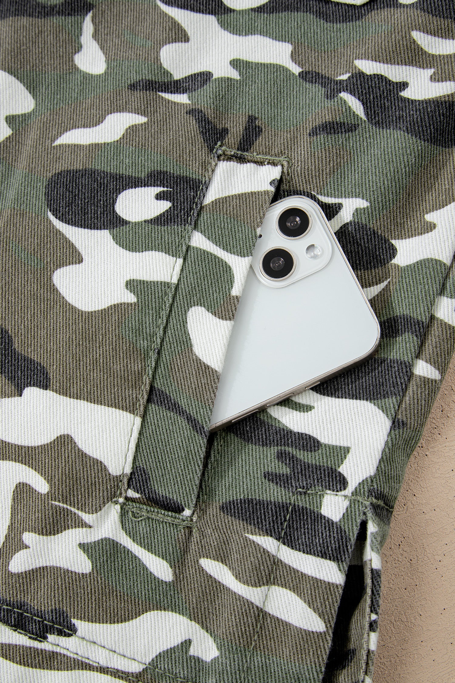 Run With It Camo Jacket