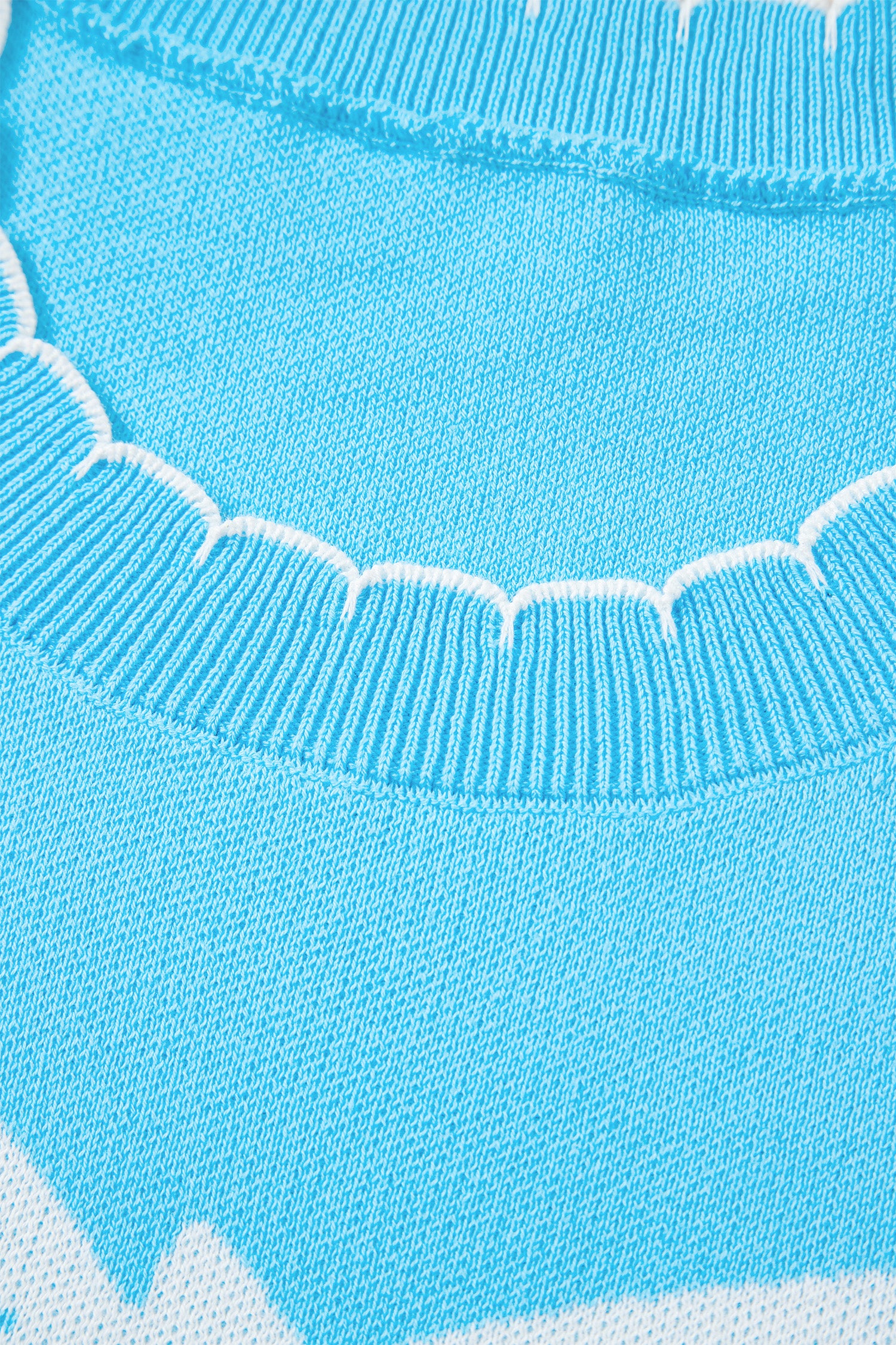 Bow My Gosh Blue Sweater