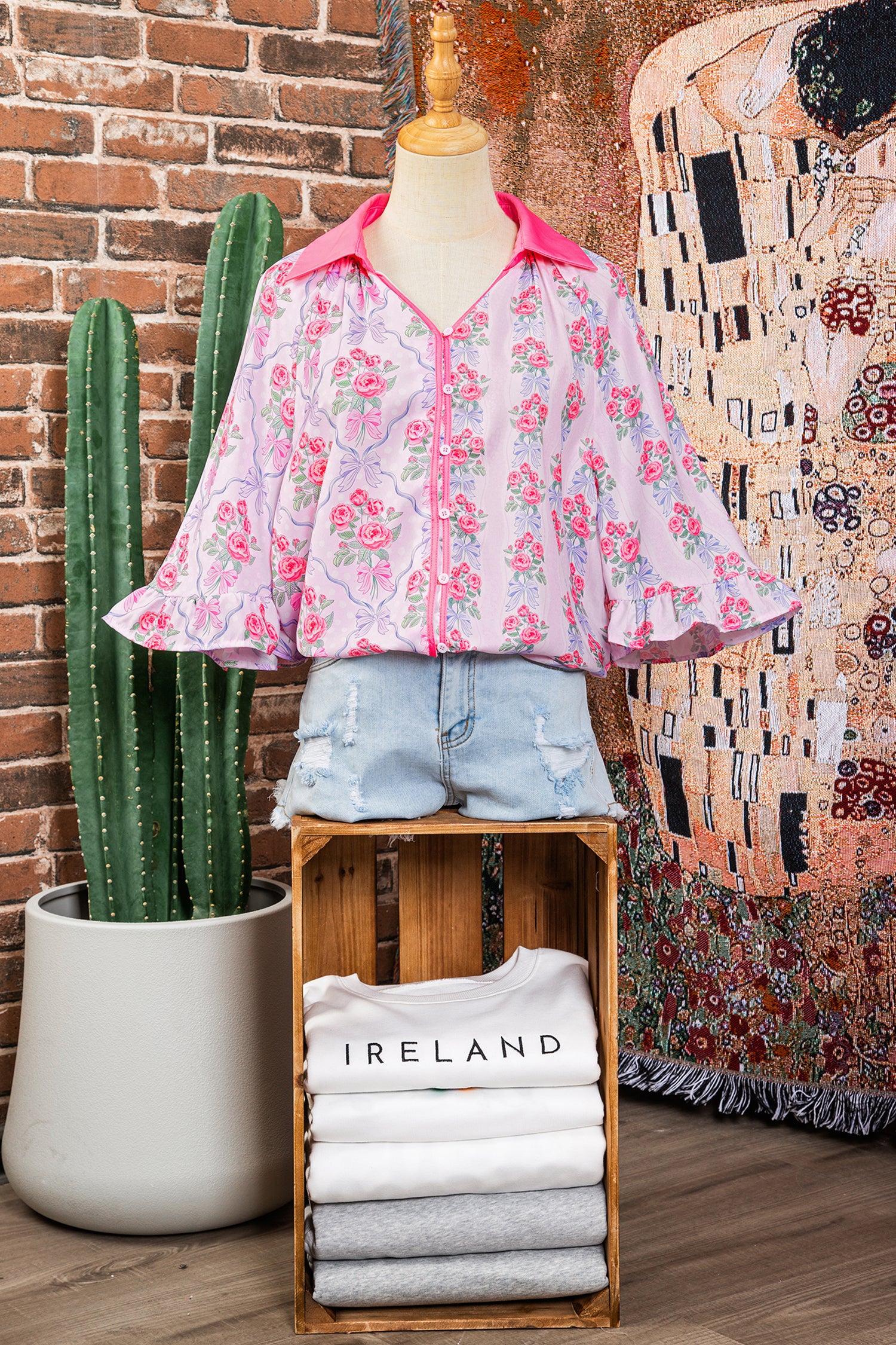 Total Flirt Floral Top