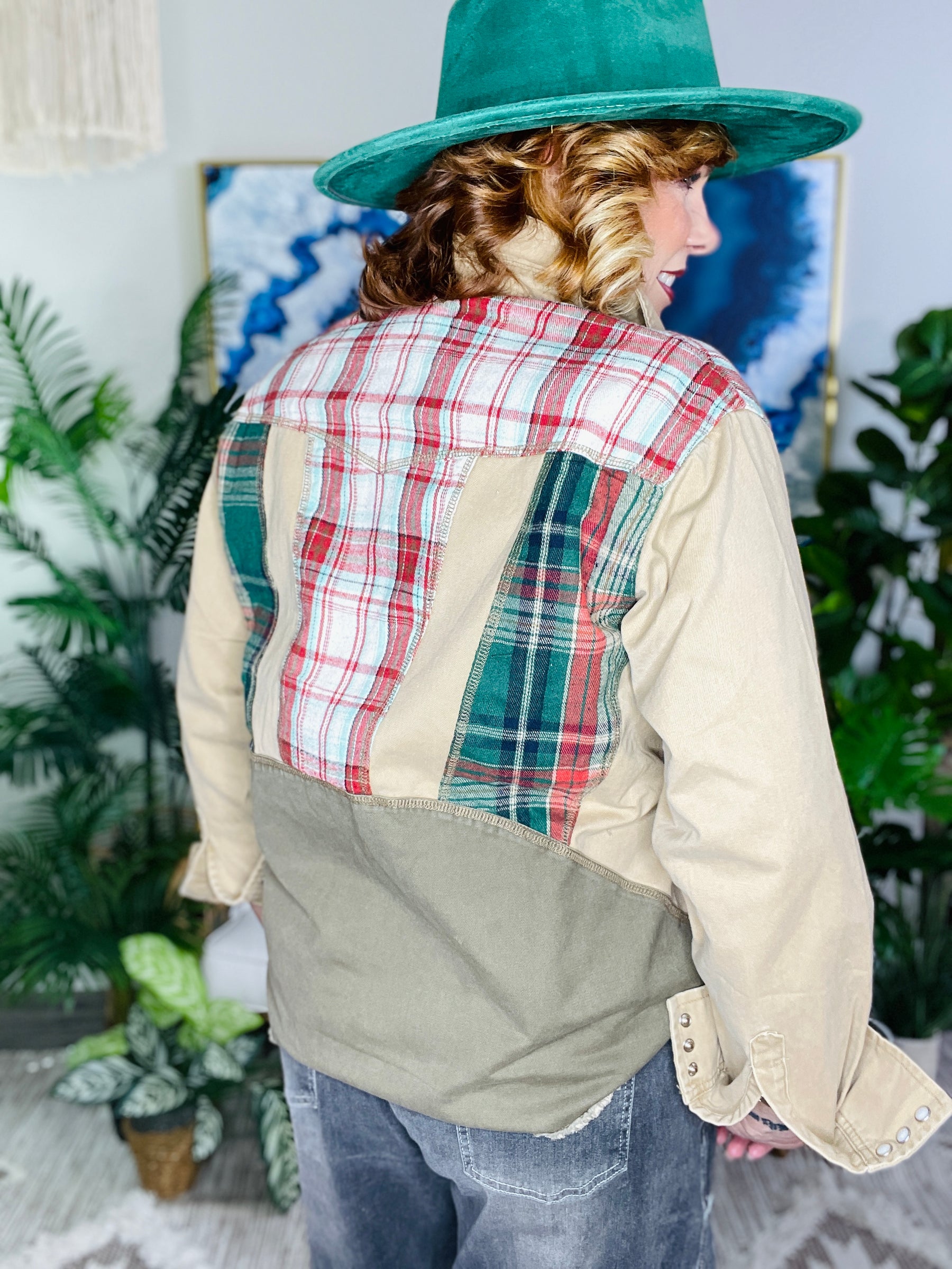 Country Roads Shacket - T032CA