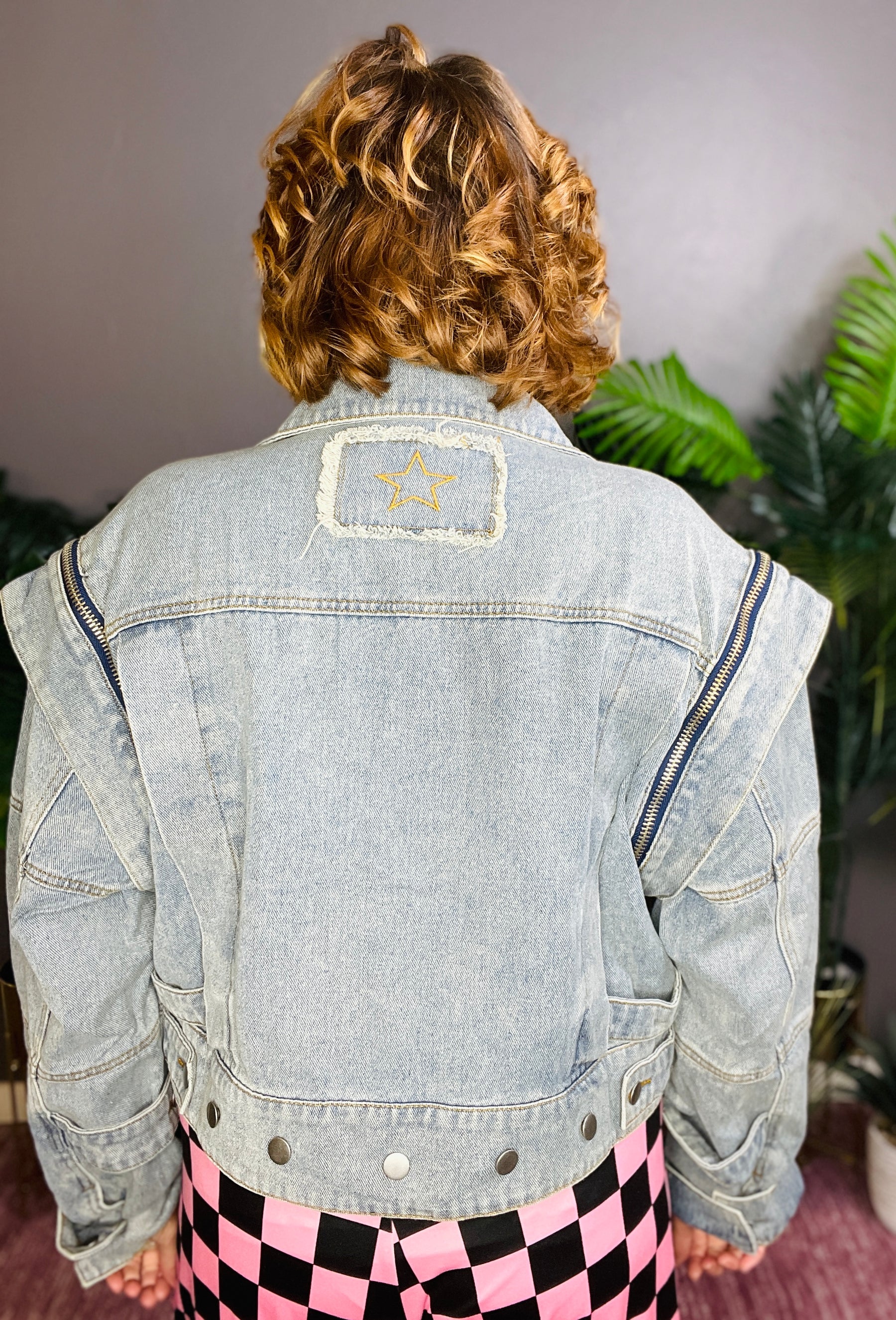 Get Your Motor Running Denim Jacket - OT134DN