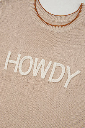 Howdy Honey Knit Sweater