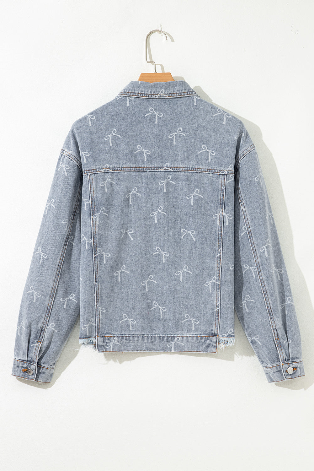 All About The Bows Denim Jacket