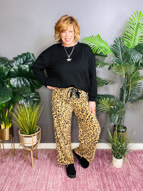 Soft And Cozy Wide Leg Pants (3 Colors)