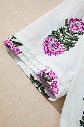 Already Obsessed White Floral Maxi Dress