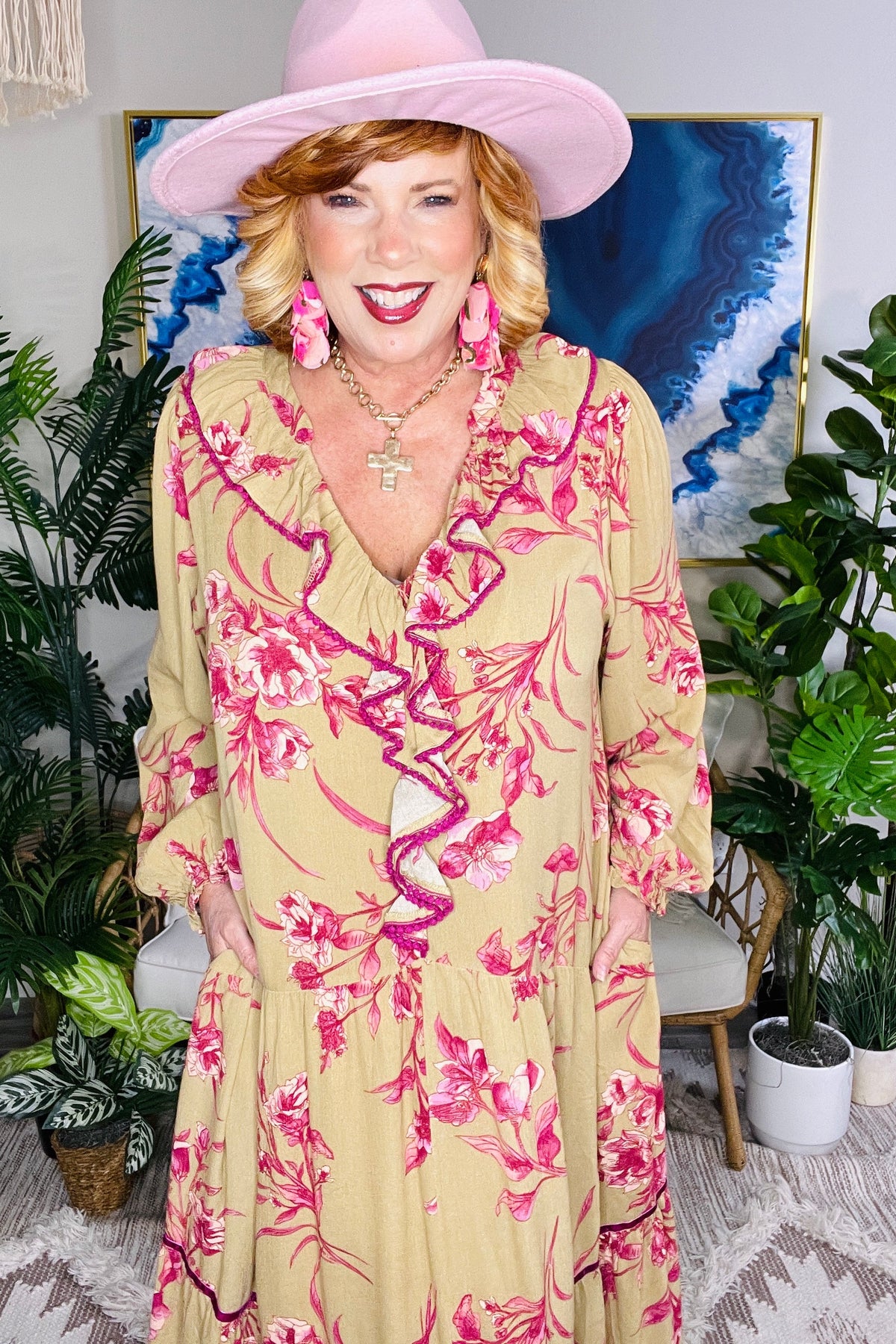 Wild Rose Romance Dress - DR283KW