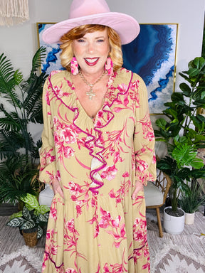 Wild Rose Romance Dress - DR283KW