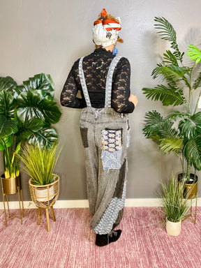 Patch It Up Denim Overalls - R002DN