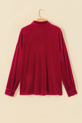 Velvet And Mistletoe Top