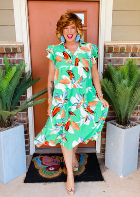 Just A Vibe Dress - DR139GN